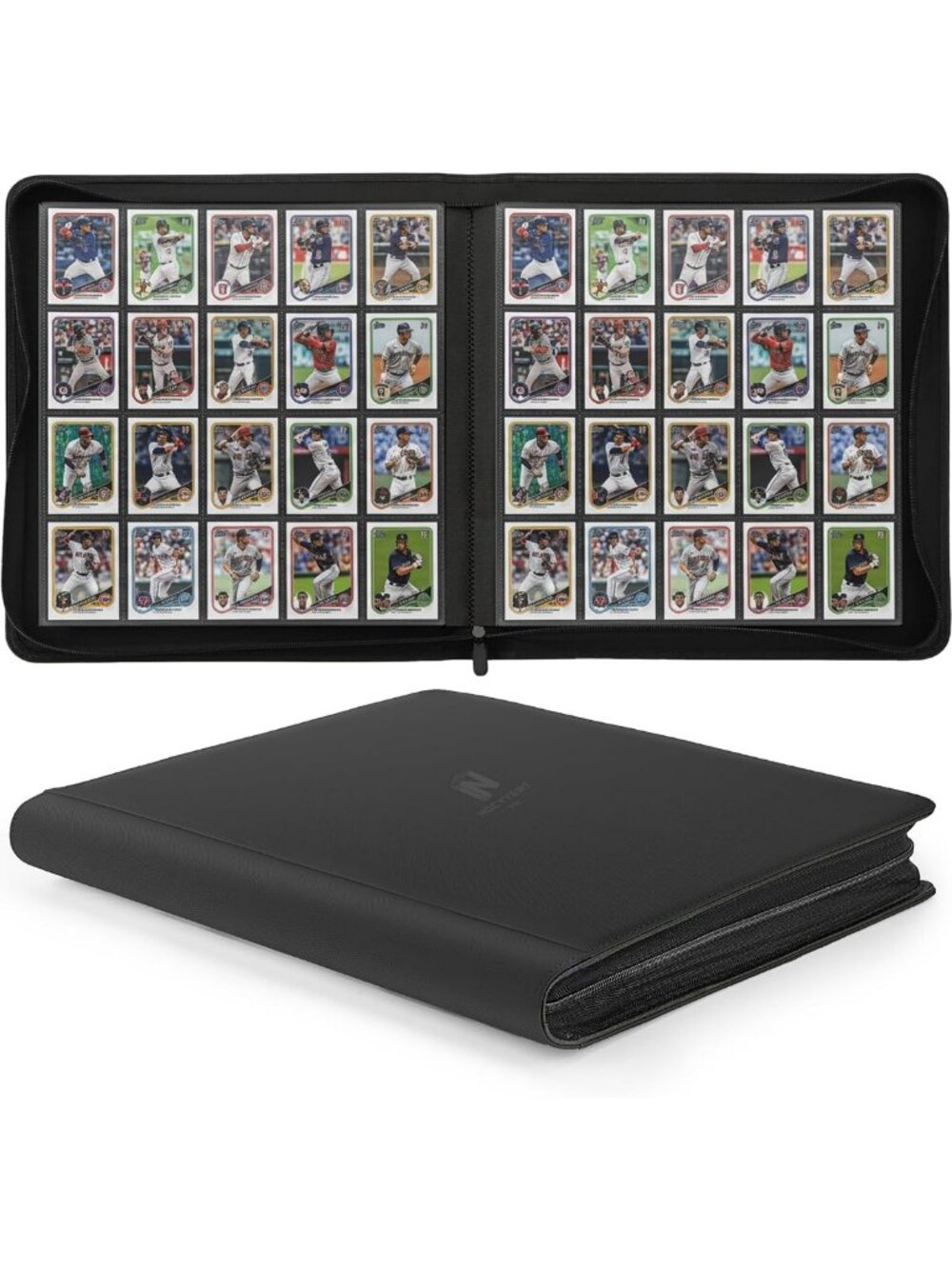1280+ Pocket Trading Card Album - Ringless Collector Binder for TCG & Sports